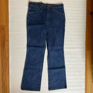 Wrangler 100% Cotton Blue Jeans - 33 x 31
